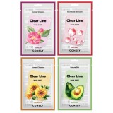 Тканевая маска для лица Consly Clear Line Mask Sheet 25 мл